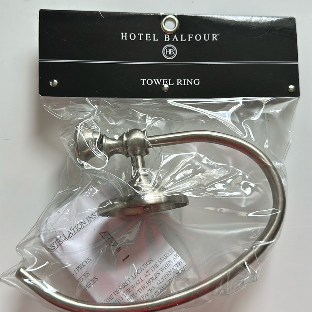 new Hotel Balfour towel ring